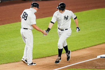 Siete cuadrangulares conectaron los Yanquis de Nueva York, en la victoria 13-2 sobre Azulejos de Toronto. (AP)