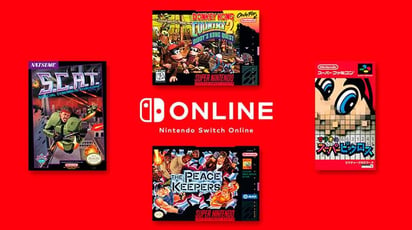 Otros títulos clásicos con los que contará la consola Nintendo Switch son The Peace Keepers, SCAT: Special Cybernetic Attack Team y Mario's Super Picross (ESPECIAL) 