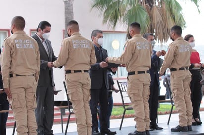 Con cien nuevos cadetes se refuerza a la Policía Estatal.