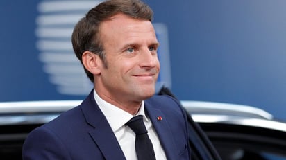 El presidente Emmanuel Macron se pronunció ante la ONU este lunes, durante una  cumbre para conmemorar el 75 aniversario de Naciones Unidas, que se realizó de manera virtual (ESPECIAL) 