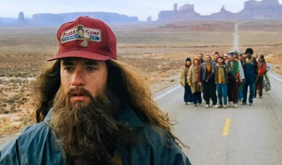 Tom Hanks pagó de su propio bolsillo el rodaje de escenas de Forrest Gump, incluido su famoso viaje alrededor de Estados Unidos, ya que los estudios de Paramount no confiaban en la rentabilidad del proyecto. (ESPECIAL) 