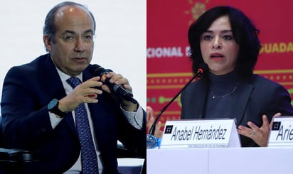  La insistencia de permanecer en el escenario político de México del expresidente Felipe Calderón (2006-2012) se debe a que no puede dejar el poder, ya sea por los beneficios que obtuvo o por los pendientes que tiene por pagar, considera la periodista mexicana Anabel Hernández. (ARCHIVO)