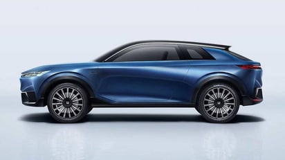 La marca japonesa no publicó fotos del interior del SUV e: concept, mostrando solo tres tomas exteriores. Eso sí, a diferencia del concepto de tres puertas, es probable que el modelo de producción cuente con una carrocería de cinco puertas más práctica. (Especial) 