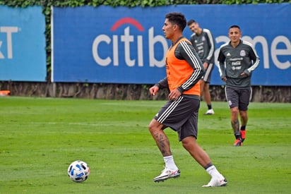 a Selección Mexicana entrenó ayer en el Centro de Alto Rendimiento, preparando el juego de hoy ante Guatemala. (Cortesía FMF)