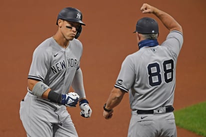 Los Yanquis vencieron 12-3 a los Indios de Cleveland. (AP)