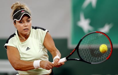 Renata Zarazúa fue eliminada en la segunda del Roland Garros 2020 por la ucraniana Elina Svitolina, tercera sembrada del certamen que se juega en París, Francia. (EFE)