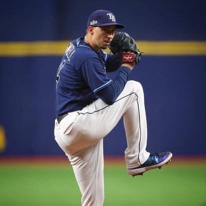 Luce Blake Snell y los Rays vencen en primer duelo a Toronto. (INSTAGRAM)