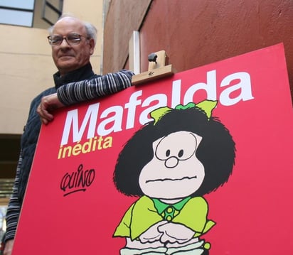 Durante su larga trayectoria, 'Quino' publicó varios libros y recibió numerosas distinciones. (ESPECIAL)