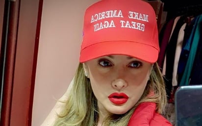 La actriz mexicana asegura que Trump es un hombre fuerte que no le tiene temor a nada, lo califica de un gran líder, y por eso, dice, se librará pronto del coronavirus. (Especial) 