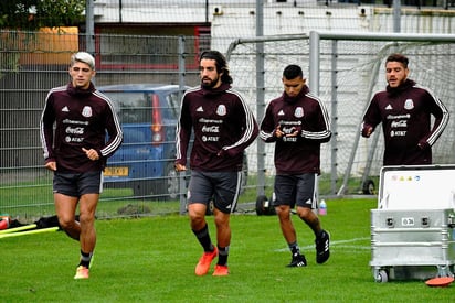 A la burbuja que ha creado la Federación Mexicana de Futbol en Ámsterdam han arribado jugadores que militan en Europa, otros que vienen de la Major League Soccer de Estados Unidos y uno más de la Liga MX. (ESPECIAL)
