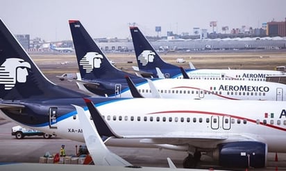 Actualmente, Aeroméxico se encuentra bajo el proceso de reestructura financiera bajo el Capítulo 11 de la Ley de Quiebras en Estados Unidos. (ARCHIVO) 