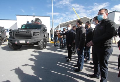 Durante el evento protocolario, se hizo la entrega de cuatro vehículos; dos RZR XP 4 Turbo y dos camionetas RAM 4x4. (EL SIGLO COAHUILA)