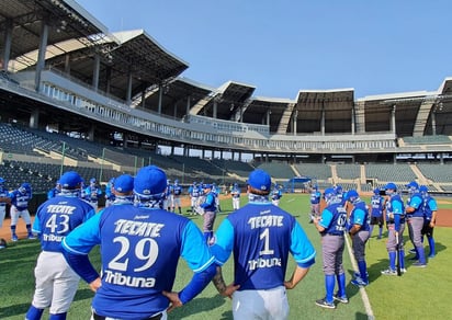 Y Obregón será la encargada de organizar el primer 'simulacro' con aficionados en su estadio Yaquis, con capacidad para 16 mil 500 espectadores. (ESPECIAL)