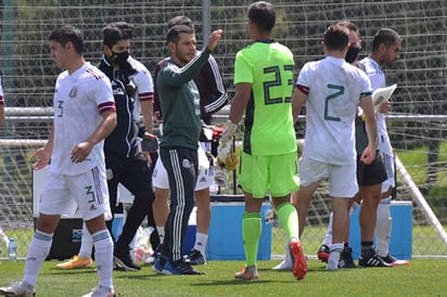 La Selección Mexicana Sub-23 entrenó en esta Fecha FIFA en las instalaciones del Centro de Alto Rendimiento. (CORTESÍA)