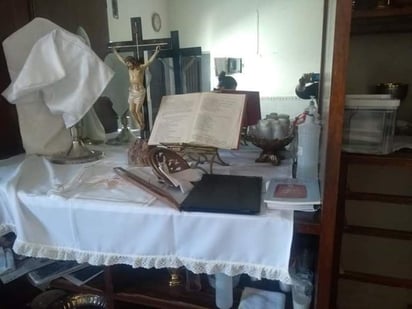 La iglesia se ubica en la colonia Francisco Zarco y los ladrones entraron por una ventana a la cual quitaron la reja.