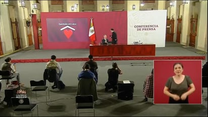 Las autoridades federales de Salud ofrecieron la conferencia de prensa diaria para informar a la población sobre la pandemia de la enfermedad COVID-19, causada por el coronavirus SARS-CoV-2, en México. (ESPECIAL)