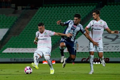 Los Guerreros de Santos Laguna enfrentarán a los Tuzos de Pachuca en la jornada catorce del torneo Guard1anes 2020 de la Liga MX, buscando obtener una victoria que le ayude a mantenerse en zona de clasificación en repechaje. (ARCHIVO)