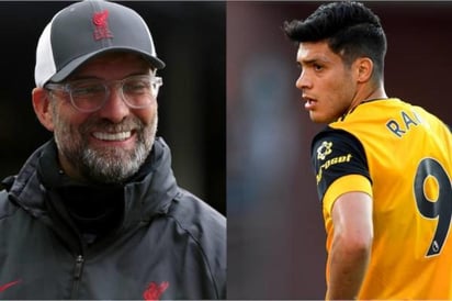 El entrenador del Liverpool, Jürgen Klopp, llenó de elogios al delantero mexicano Raúl Jiménez por su gran paso por la Premier League con los Wolves. (CORTESÍA)