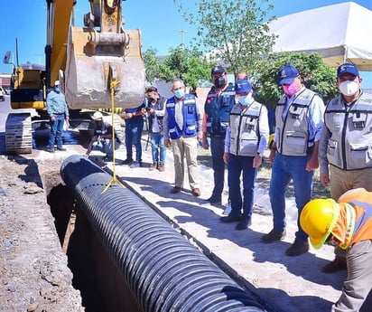 Autoridades realizaron trabajos de supervisión en unas de las obras más importantes del municipio de Durango.