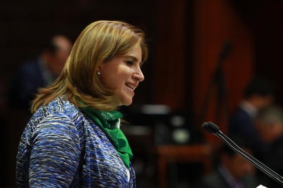 La diputada federal de Movimiento Ciudadano (MC), Martha Tagle, evidenció a todos los legisladores de Morena, del Partido del Trabajo (PT) y uno del PES que votaron en contra de eliminar el IVA a todos los productos de higiene menstrual que impulsaban legisladoras de todos los grupos parlamentarios. (ARCHIVO)