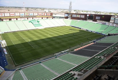 La directiva de Club Santos Laguna informó que para el encuentro ante Atlético de San Luis se seguirá jugado sin la presencia del público. (ARCHIVO)