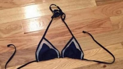 Contrario a enviarle una foto de ella con el bikini  al 'cliente', le envió una instantánea donde su hermano posaba con el traje de baño (FACEBOOK)   