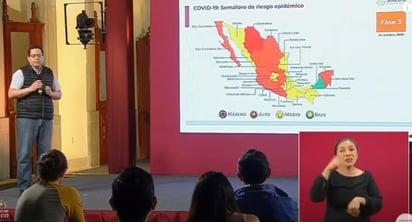 Las autoridades federales de Salud ofrecieron la conferencia de prensa diaria para informar a la población sobre la pandemia de la enfermedad COVID-19, causada por el coronavirus SARS-CoV-2, en México. (ESPECIAL)