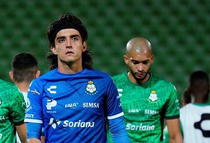 Matheus Dória, aclaró el mediodía del miércoles de manera virtual, que no tiene ningún problema con su compañero de equipo, Carlos Acevedo, arquero de Santos Laguna. (JAM MEDIA)