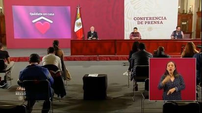 Las autoridades federales de Salud ofrecieron la conferencia de prensa diaria para informar a la población sobre la pandemia de la enfermedad COVID-19, causada por el coronavirus SARS-CoV-2, en México. (ESPECIAL)