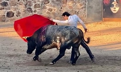 El juvenil espada lagunero demostró que el susto de lesiones no es suficiente para frentar su deseo de seguir creciendo en el toreo. (ESPECIAL) 