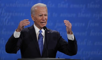 El exvicepresidente y 'amigo' de Barack Obama (2009-2017), Joe Biden, recurrió a su experiencia y moderación para presentarse como el candidato demócrata ideal para enfrentarse al populismo del presidente de EUA, Donald Trump, (ARCHIVO) 