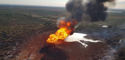 Autoridades de China, General Bravo y Los Ramones alertaron sobre una gran explosión y un incendio.