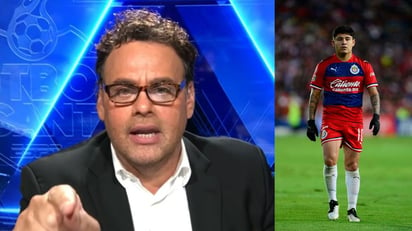 David Faitelson, criticó al futbolista lagunero, Eduardo “Chofis” López, uno de los elementos que, según lo dicho por Ricardo Peláez, “no volverá a vestir la camiseta del club Guadalajara”. (ESPECIAL)