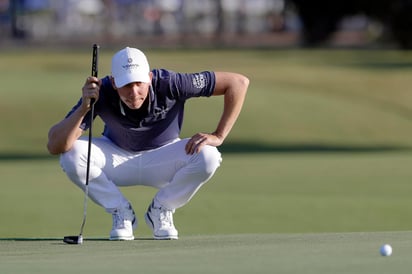 El golfista mexicano Carlos Ortiz, se ubica segundo dentro del Vivint Houston Open 2020 que de disputa en Texas, cuya segunda ronda quedó inconclusa, por falta de luz natural. (ARCHIVO)