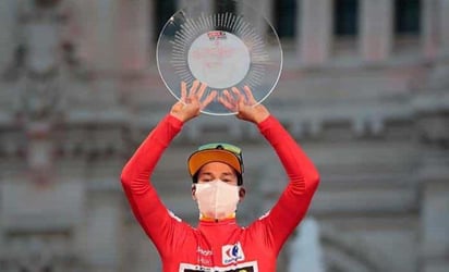 Primoz Roglic logró su segundo título en la Vuelta a España. (AP)