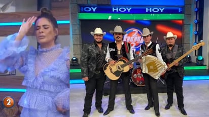 Los Dos Carnales estuvieron el programa Hoy, en donde hablaron de su carrera e interpretaron su éxito El envidioso. (ESPECIAL)