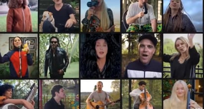 Robbie Williams,  Bryan Adams, Cher, Lenny Kravitz y Kylie Minogue, son algunos de los grandes artistas que aceptaron participar en el tema, con el cual se busca apoyar a Children In Need, asociación para niños vulnerables. (Especial) 