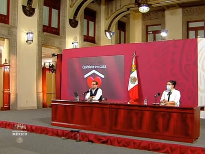 Las autoridades federales de Salud ofrecieron la conferencia de prensa diaria para informar a la población sobre la pandemia de la enfermedad COVID-19, causada por el coronavirus SARS-CoV-2, en México. (ARCHIVO)