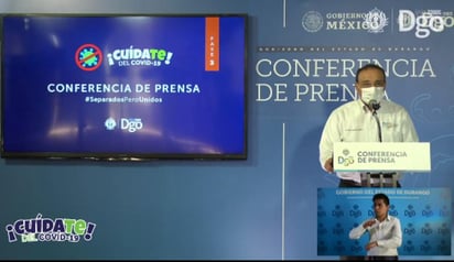 Este martes la Secretaría de Salud de Durango dio a conocer su reporte diario de decesos y contagios por COVID-19 en la entidad. (ESPECIAL)