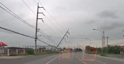 El conductor terminó con un brazo roto (CAPTURA)