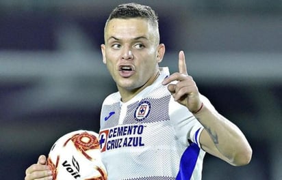 La Máquina del Cruz Azul está completa, y con su goleador Jonathan Rodríguez a la orden. (ESPECIAL)