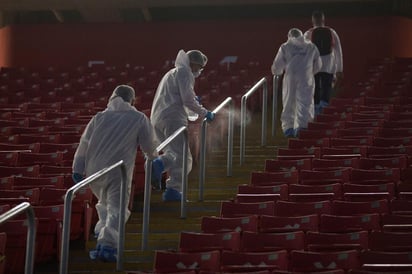 Lo que ocurra en consecuencia, por abrir el estadio Akron para el juego entre el Guadalajara y el América, será total responsabilidad del gobierno de Jalisco, así lo mencionó Hugo López-Gatell, subsecretario de Prevención y Promoción de la Salud. (ARCHIVO)