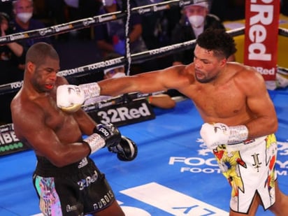 El contendor peso pesado, Joe Joyce (12-0, 11 KO's), derroto, por nocaut en el décimo asalto. (ARCHIVO)