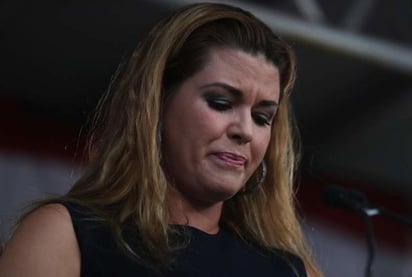 La modelo y conductora Alicia Machado está pasando por un complicado momento, pues la noche de este sábado informó sobre el hallazgo de los restos de su hermano Arturo Junior Machado. (Especial) 