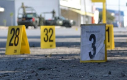 Registró la cifra más baja de víctimas de homicidio doloso del año, con 2 mil 303, un promedio de 76 al día. (ARCHIVO)