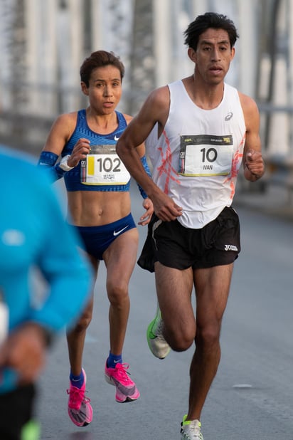 La mexicana Madaí Pérez, la corredora de habla hispana más veloz de la historia en los 42 kilómetros 195 metros, correrá el próximo domingo el Maratón de Valencia confiada en clasificarse a los Juegos Olímpicos de Tokio. (ARCHIVO)
