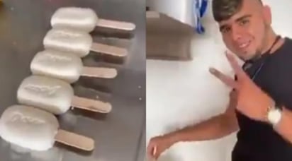 En Cartagena, Colombia, el influencer conocido como Jay Tamy desató una serie de denuncias al regalar 'paletas' hechas con jabón de barras a varios indigentes de la tercera edad. (Especial) 