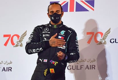 Hamilton no podrá correr este fin de semana en Baréin y es duda para la última carrera del año. (EFE)