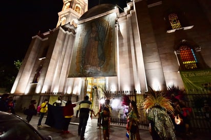 En esta ocasión la fiesta guadalupana inicia sin peregrinaciones avanzando por las calles. (ÉRICK SOTOMAYOR)