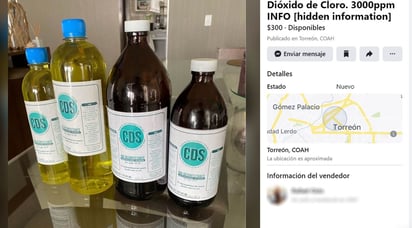 En los grupos de compraventa en Facebook se puede encontrar el compuesto a 300 pesos.